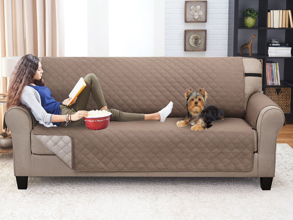 Sofa Furniture Protector Taupe Beige