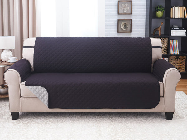 XL Sofa Furniture Protector Black Gray
