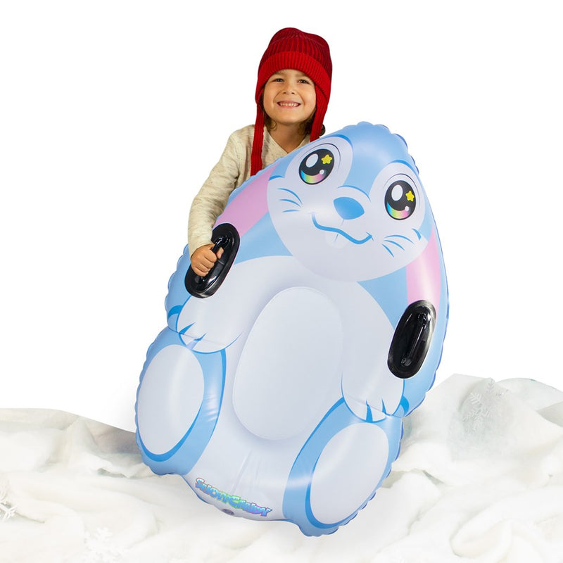SnowCandy Snow Bunny Inflatable Sled