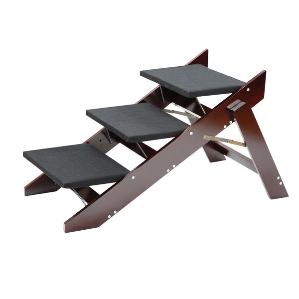 2-in-1 Wooden Convertible Step and Ramp