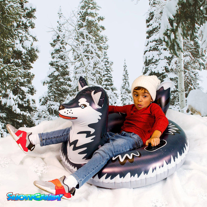 Arctic Animals Inflatable Snow Tubes by SnowCandy
