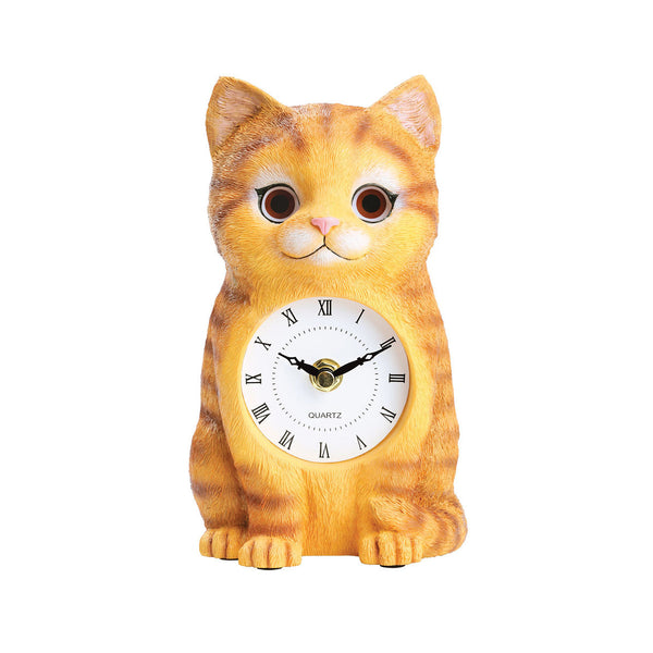 Cat Clock with Moving Eyes