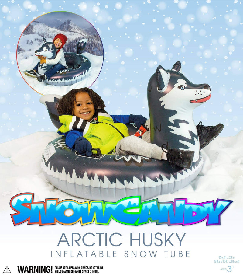 Arctic Animals Inflatable Snow Tubes by SnowCandy