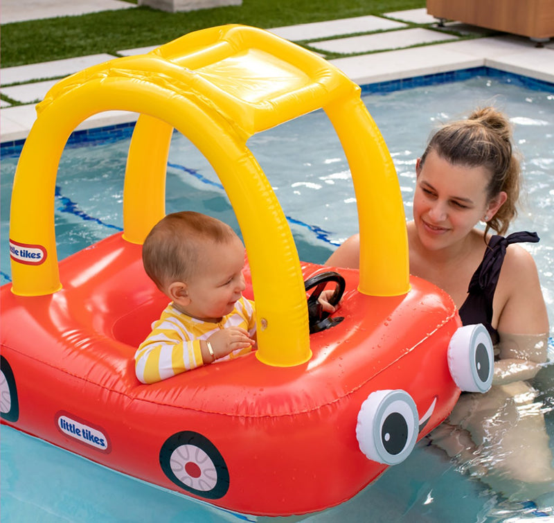 PoolCandy Little Tikes Cozy Coupe Inflatable floating Car
