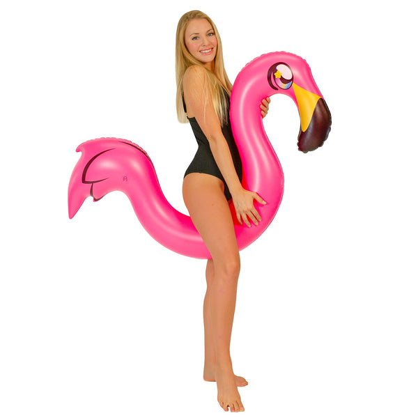 PoolCandy Flamingo Collection Ride-On Noodle