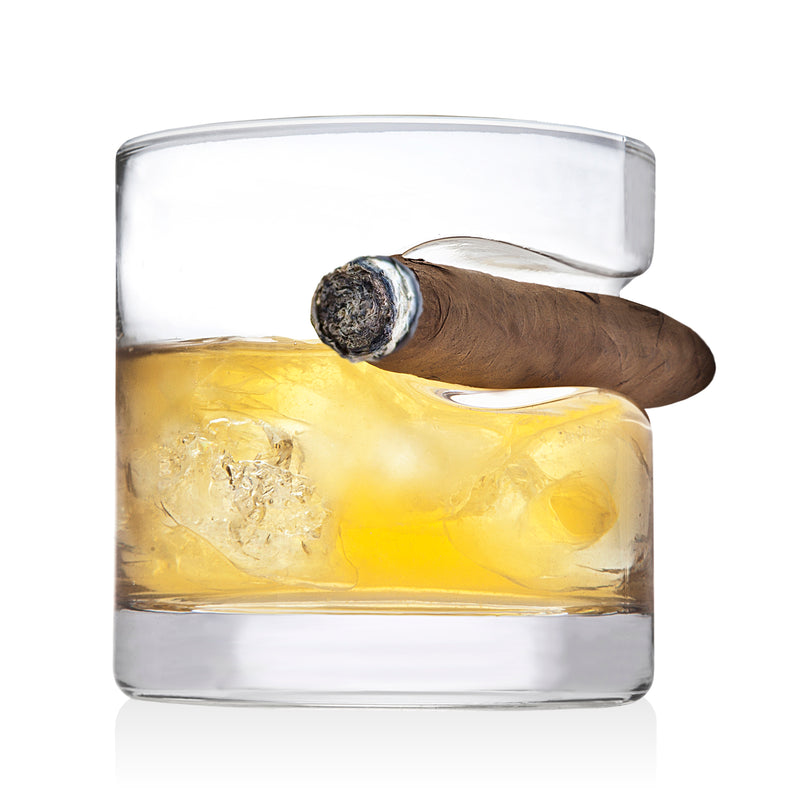 Godinger Whiskey Glass with Cigar Rest Gift Sets