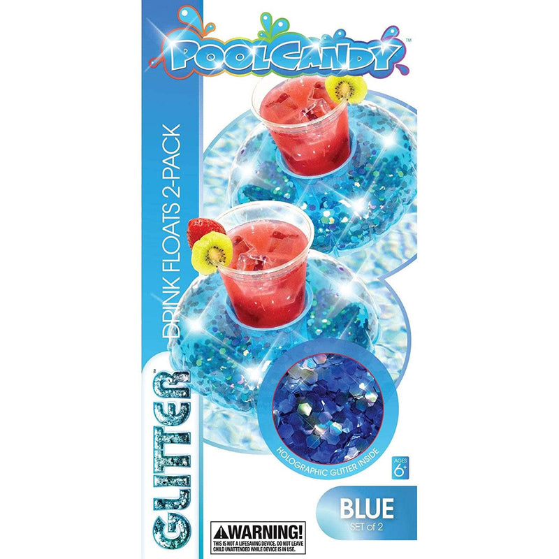 PoolCandy Glitter Drink Float - 2 pack