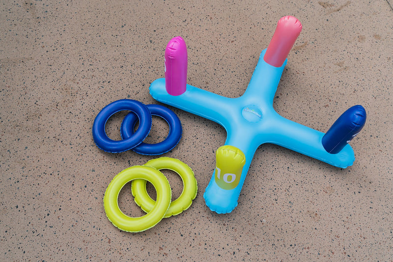 PoolCandy Inflatable Floating Ring Toss