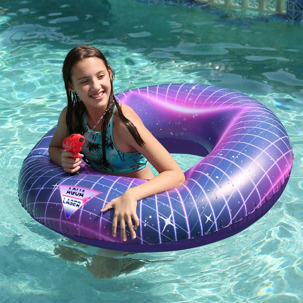 Aqua Laser 40" Beach & Pool Tube with Squirt Gun and Laser Sounds