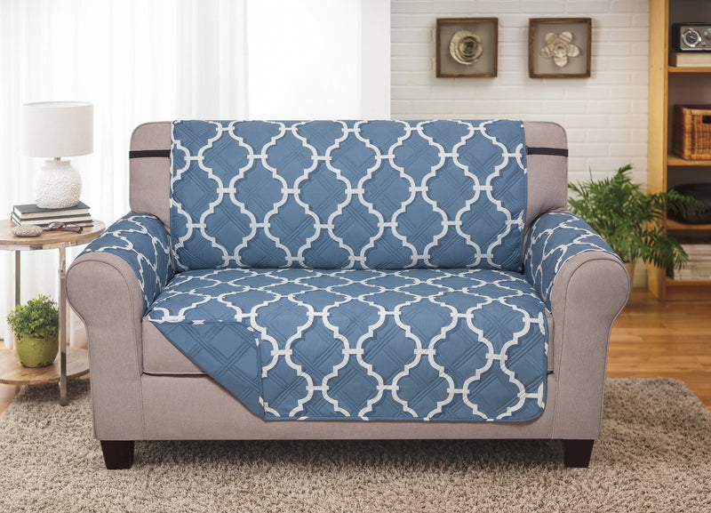 Love Seat Furniture Protector Odyssey Slate Blue