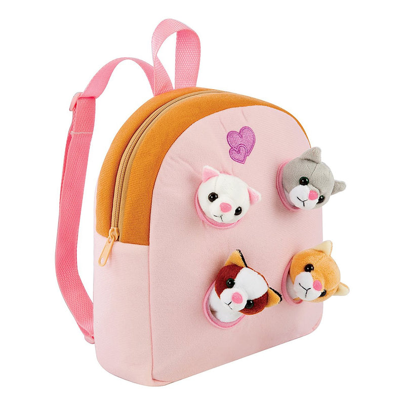 Kitty Backpack With 4 Talking Kitties