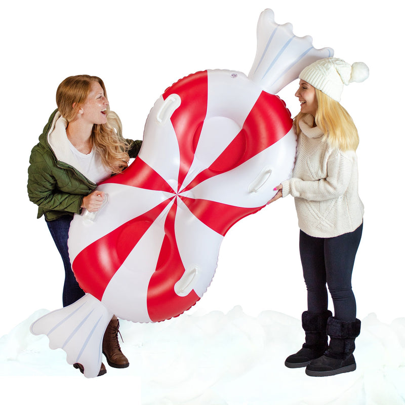 SnowCandy Peppermint Double Rider 2 Snow Person Snow Tube