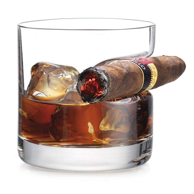 Godinger Whiskey Glass with Cigar Rest Gift Sets
