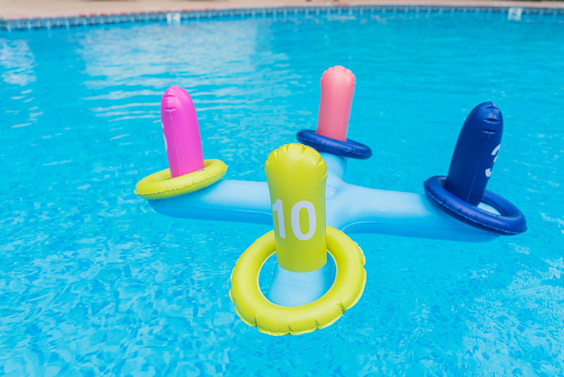 PoolCandy Inflatable Floating Ring Toss