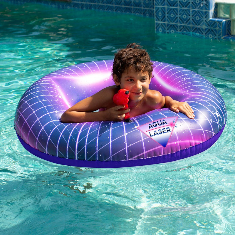 Aqua Laser 40" Beach & Pool Tube with Squirt Gun and Laser Sounds