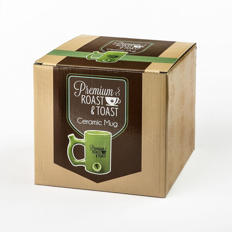 Premium Roast & Toast Mug - Bold Green