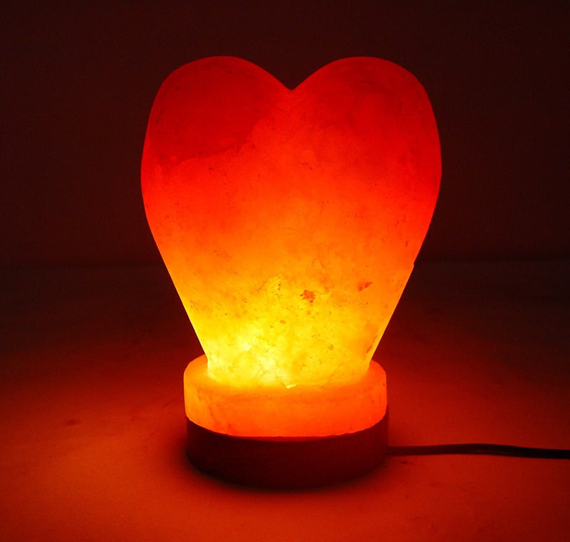Himalayan Heart Shaped Lamp
