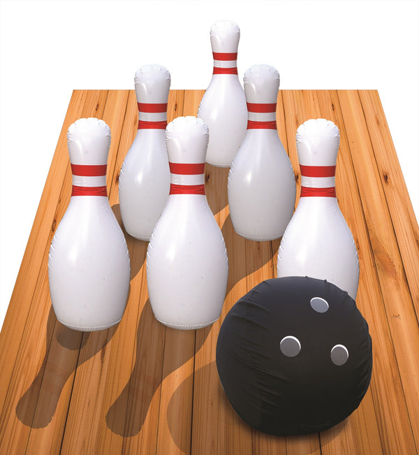 Bowling Game Inflatable With Pump
