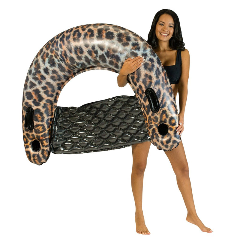 Leopard Print Jumbo Sun Chair